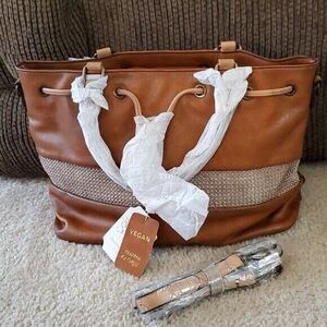 Handbag Republic vegan brown handbag